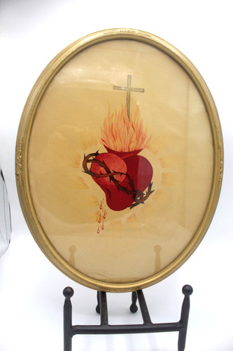 Quadro vintage sacro cuore - quadro,