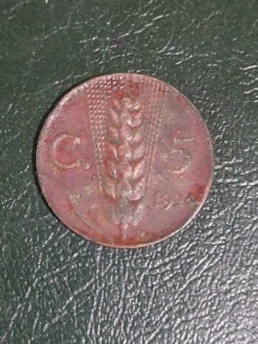 Moneta italia regno 5 - italia,