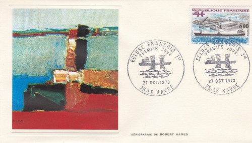 France 1973 fdc - fdc, ecluse