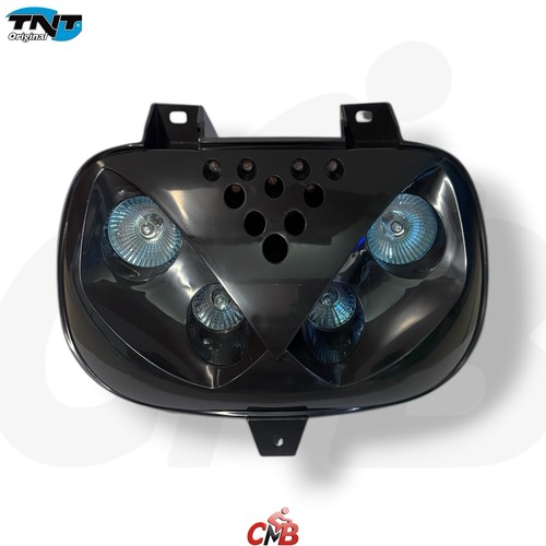 Maschera faro anteriore nero - nero, 4