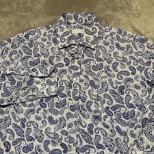 Etro Milano Mens 40 Blue