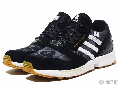 Bape undefeated adidas zx - bape, x
