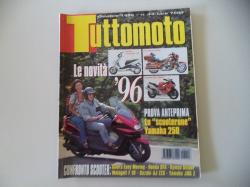 Tuttomoto 1995 aprilia - tuttomoto, 10/1995