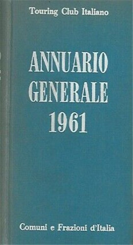 Annuario generale 1961 - annuario,