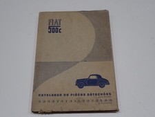 FIAT 500 C TOPOLINO CATALOGUE