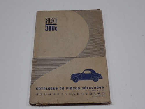 Fiat 500 topolino - topolino, catalogue