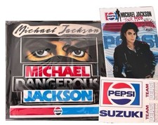 ? RARI ADESIVI MICHAEL JACKSON - BAD TOUR ITALY 1988 | DANGEROUS 1992 + PEPSI