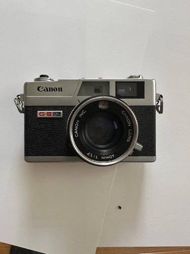 Canon canonet ql17 - canonet, giii
