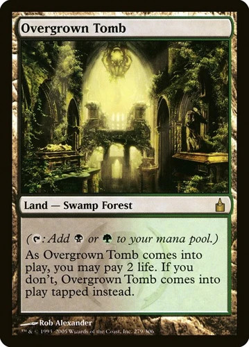Overgrown tomb rav mtg - overgrown,