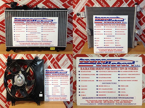 Radiatore motore hyundai - radiatore, atos