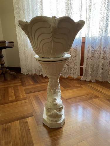 Colonna porta vaso ceramica - vaso, in