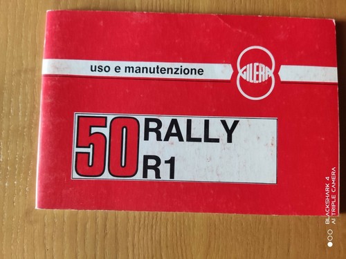 Gilera rally manuale uso - 50,