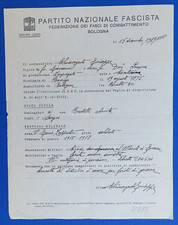 PARTITO NAZIONALE FASCISTA