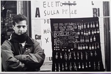 Foto di Rino La Rocca - Napoli - Venditore ambulante - Anni '70