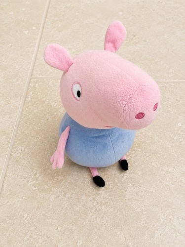 George pig plush holding - pig,