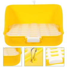  Lettiera per Conigli Piccola Scatola Coniglietto WC Pet Addestramento Angolo