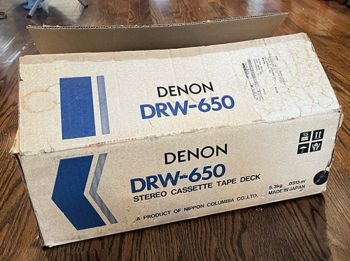 Denon drw 650 doppio cassette - drw-650,