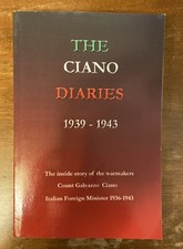 Ciano Diaries: 1939-1943 Hugh