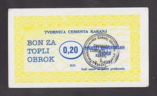 BOSNIA 20 Con. Feninga ND