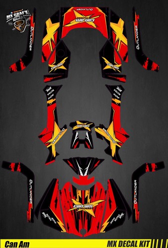 Kit déco quad - quad, decal