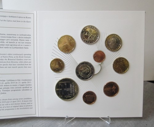 Slovenia 2010 serie euro - slovenia,
