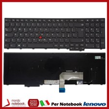 TASTIERA PER LENOVO ITALIANA T540 W540 L560 L570 W541 P50S 01AX662 93C92F5 NERA