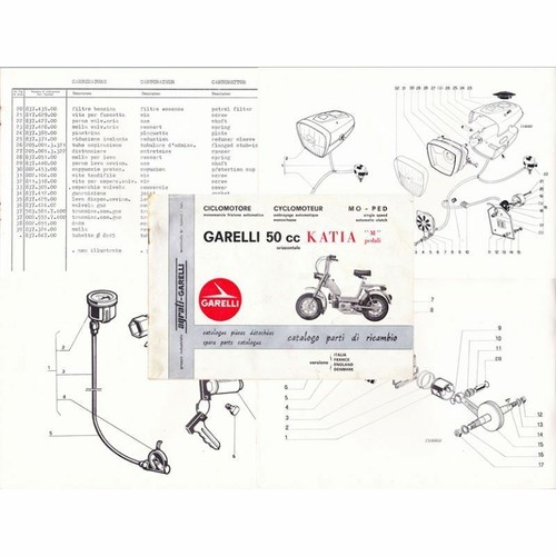 Catalogo ricambi motore telaio