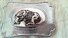 Vintage Silver Metal Belt