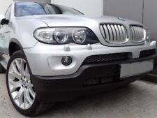 Coppia 2 Griglie Anteriori Mascherine Reni BMW X5 E53 FACELIFT 2004-2007 TITANIO