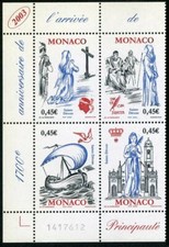 Monaco 2308 ad block,MNH