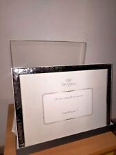 Cornice De Marco,porta laurea/diploma in argento bilaminato, 40x30