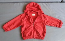 Giubbotto leggero rosso, marca Papermoon, taglia 3 anni