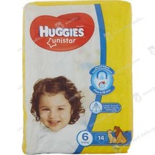 HUGGIES UNISTAR 6 XLARGE 14 PZ
