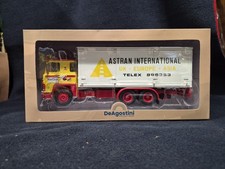 DE AGOSTINI EDICOLA CAMION SCANIA LB 140 ASTRAN INTERNATIONAL  SCALA 1/43 
