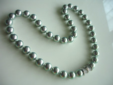 Pierre Lang Collana a Catena Magnetica Collana di Perle Cubic Zirconia 48 cm