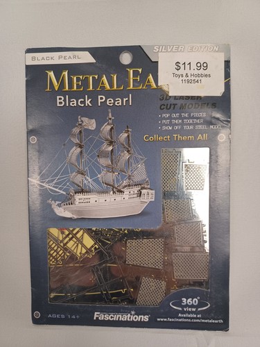 Fascinations metal earth black - metal,