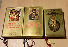 Lotto: Messale Ambrosiano Quotidiano I-II  & Piccolo Messale della Madonna 3 VOL