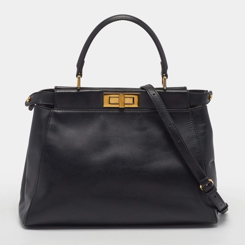 Borsa fendi peekaboo media - fendi, in