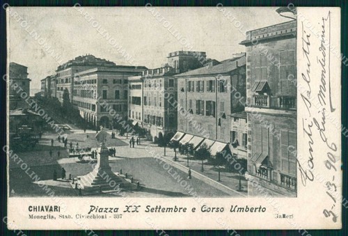 Genova chiavari piazza - piazza, xx