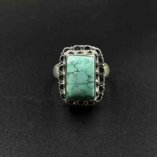 Pietra centrale turchese forma