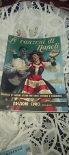 ALBUM 42 SPARTITI "LE CANZONI DI NAPOLI" la canzone classica napoletana