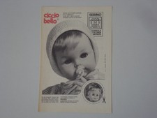 advertising Pubblicità 1971 BAMBOLA SEBINO CICCIO BELLO