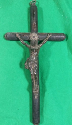 Crocifisso antico del xviii - crocifisso,
