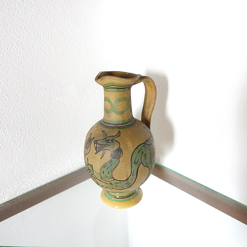 Brocca ceramica umbra vintage