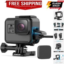 Custodia Alloggiamento Telaio Supporto Compatibile con GoPro Hero7 Nero/Argento/Bianco, Hero...