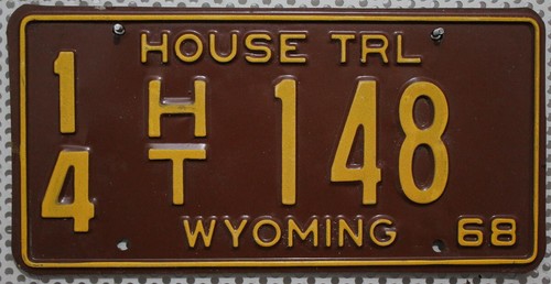 Wyoming targa usa - wyoming,