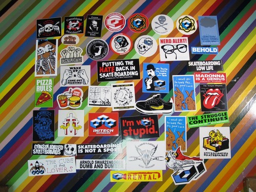 Adesivo skateboard consolidato