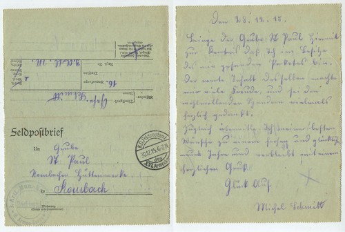 97568 lettera posta militare - -,