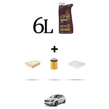 HOFFCAR Kit tagliando 3 FILTRI