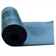 Lastra tappeto gomma nera - in,